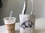 カフェ バッグ 柴犬の画像