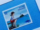 ちいさなartmuseum　FINLAND　stamp　の画像