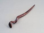 木製 蛇のかんざし(Ｍサイズ) KW/キングウッドの画像