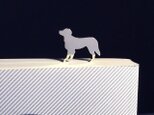 Dog-BookMark-20 ゴールデンレトリバー シルバー ブックマーク しおり