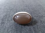 リング ブラウンムーンストーン