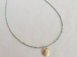 「Ｔ」様　オーダー品　SV Turquoise・Medal　long necklaceの画像