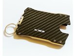 【カードケース＆ウォレット(財布)】落ち着いたマットカーボン製 / おしゃれな男性へのプレゼントにも