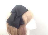[ 再販 ]  たっぷりりぼんのカチューシャの画像