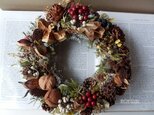 八ヶ岳〜タタリカと木の実のWreath20の画像