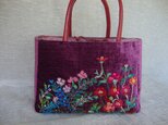 autumn garden bag2＊秋の庭バッグ2の画像