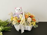 お誕生日プレゼント♡Rose basket arrange