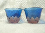 蓮の花のぐいのみ　（ペア）の画像