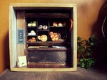 ミニチュア木の箱・ファンダジー 「街のパン屋Ver.5」の画像