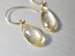 【再販】Gold Rutile 大粒*pierceの画像