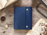 藍染革[migaki] A6サイズノート手帳の画像