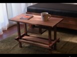 コーヒーテーブル　”Hang”　No.1（Hardwood）の画像