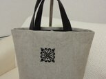 M様ご予約品　小さなトートバック　クロスステッチモチーフ