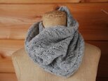 軽ふわ　ネックウォーマー　ライトグレー