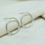 シルバーピアス　circle