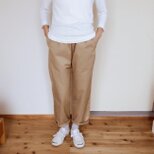 イージーチノパンツ  ベージュの画像