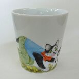 TM様ご依頼品　きのことねこのマグカップ（手描き）の画像