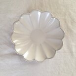 輪花深皿 (アンティークホワイト)の画像