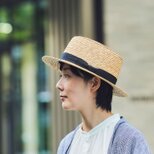 Karima カリマ　ポークパイ型 つば広ハット 57.5cm [UK-H066-NA]の画像