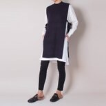 紐付きニットベスト