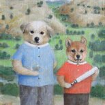 ガラス玉と望遠鏡（Bo様ご購入作品）の画像