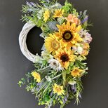 Sunflower halfwreathの画像