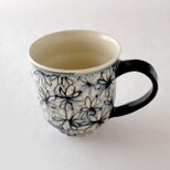 indigo 花詰 マグカップ