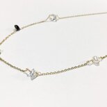 小さな天然石のネックレス2