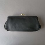 plain gama long wallet (black)