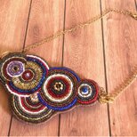 ビーズネックレス