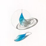 蝶ピアス－Blue butterfly－