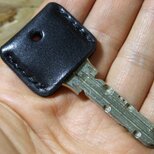 サドル黒のキーカバー　の画像