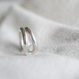 pureシルバーイヤーカフ dropの画像