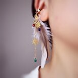 かたっぽイヤーカフ「夜とみあげる」