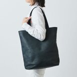 【再入荷】レザートートバッグ black ＜L＞の画像