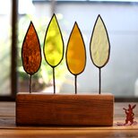 秋の森　ステンドグラスの森の画像
