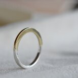 シルバー＆真鍮リング ratioの画像