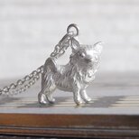 チワワ（ロング）のペンダント【受注制作】