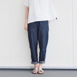 デニムテーパードパンツ　No.130の画像
