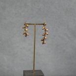 Bud / asymmetry earrings