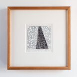 銅版画 “merry christmas'14”（額装）