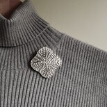 ブローチ(銀彩) D-2