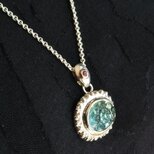 カービングフローライトのペンダント SV925