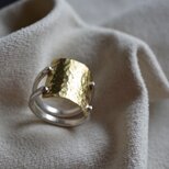 シルバー&真鍮リング mask