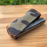 IQOS ILUMA アイコス　イルマ　レザー ケース　カモフラ　ナチュラルの画像