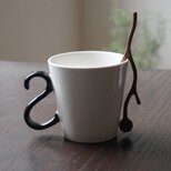 (受注生産)枝分かれした木のマドラー（チーク）A027-0