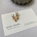 【8ｍｍ次回入荷未定】日本製SVソフトタッチクリップジュエリーイヤリング 一粒パールイヤリング