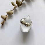 個性際立つ。杏のモチーフのシルバーリング apricot ring【silver925】