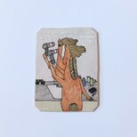 タイルの動物図鑑　ウマ　ドライヤー