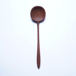 木のスープスプーン（ウォルナット）A021-2